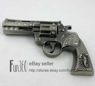   Revolver Pistol Handgun Gun Military Army Mens Metal Belt Buckle