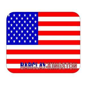  US Flag   Barclay Kingston, New Jersey (NJ) Mouse Pad 