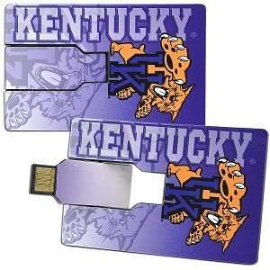  1GB USB University of Kentucky Wildcats Credit Card Style 