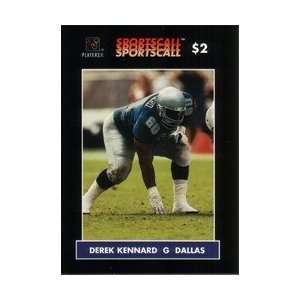 Collectible Phone Card $2. Derek Kennard (G Dallas Cowboys Football 