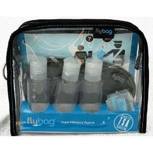  Flybags   TSA Compliant Toiletry Bag with Blue Bomb Insert 