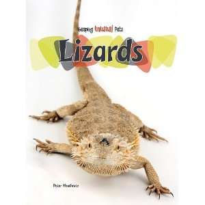  Lizards (Keeping Unusual Pets) [Paperback] Peter 
