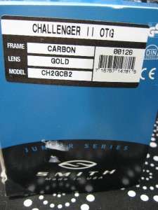   OTG Amplifier Snow Goggles Turbo Flow Black + Smith Junior Challenger
