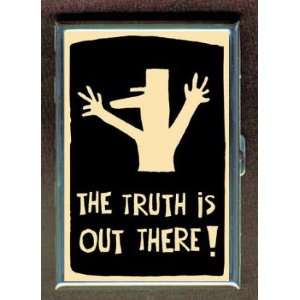  THE TRUTH IS OUT THERE CREEPY ID Holder, Cigarette Case or 