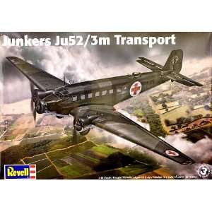  Junkers Ju 52/3m Transport w/Figures 1 48 Revell Toys 