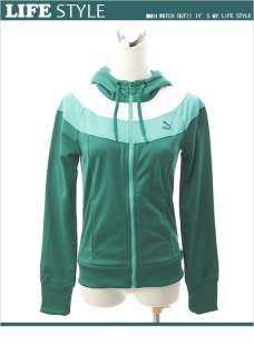   Colorubolck Hooded Jacket Cadmiun Green Asia Size 55913420  