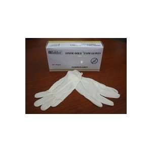   Glove Exam PF Vinyl LF Large Snyth Gold 100/Bx by, Baldur Systems Corp