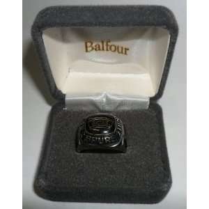  Balfour NBA San Antonio Spurs Ring Size 8.5 White Gold 
