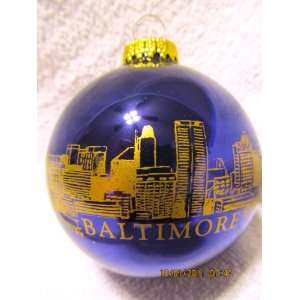  Baltimore City Ornament 