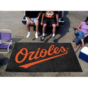  BALTIMORE ORIOLES 60x96 ULTI MAT TAILGATE RUG Sports 