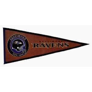  Baltimore Ravens Pennant Leather