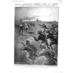    1914 INDIA GURKHAS FRANCE WAR TROGLODYTES PEASANTS