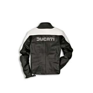 DUCATI 80S PERFORATED LEATHER JACKET MADE BY DAINESE SIZES 58, 60 