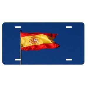 Bandera de España License Plate Sign 6 x 12 New Quality Aluminum
