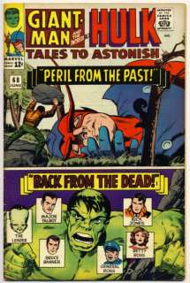 TALES TO ASTONISH #68 VG Giant Man Hulk Marvel 1965  