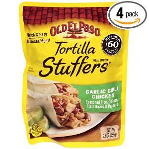 Old El Paso Tortilla Stuffers, Garlic Chili Chicken, 9.5 Ounce (Pack 