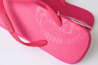   Women Sandal Slipper Flip Flop Pink Trough T4229 Size 8.5 NEW  