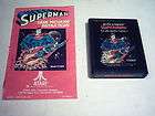 ATARI 2600 7800 GAME; SUPERMAN + Manual *Rarity 2* 1978 Picture 