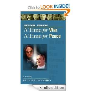  War, A Time for Peace Keith R. A. DeCandido  Kindle Store