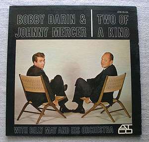 Bobby Darin Johnny Mercer 1961 Atco Mono Lp Two Of A Kind  