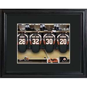   Flyers Personalized Locker Room Print with Frame 