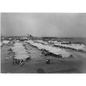  c1903, The Tent City at Rockaway, Long Island