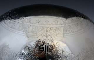   SHEFFIELD SILVER PLATE ROTATING SERVING DISH BY ATKIN BROS. NO RES