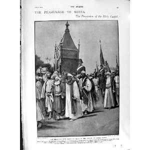   1901 HOLY CARPET MECCA MAHMAL KENSIT PATERNOSTER ROW