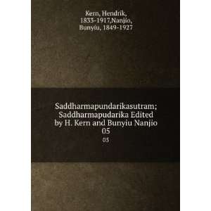   Nanjio. 05 Hendrik, 1833 1917,Nanjio, Bunyiu, 1849 1927 Kern Books