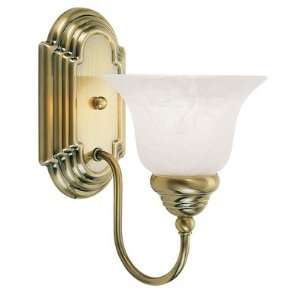  Livex Lighting 1001 01 Belmont Wall Sconce in Antique 