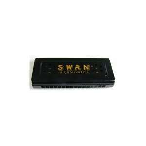   Swan Double Sided C/G 32 Hole Tremolo Harmonica Musical Instruments