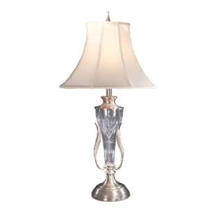  Dale Tiffany PT50137 Barcelo Table Lamp, Brushed Nickel 
