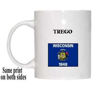  US State Flag   TREGO, Wisconsin (WI) Mug 