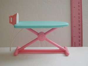 Fisher Price Dollhouse Ironing Board w Attached Iron  