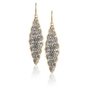  Wendy Mink Treasured Diamond Labradorite Earrings 