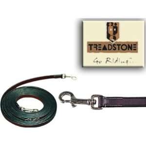  Treadstone Leather Draw Reins w/snap ends Sports 