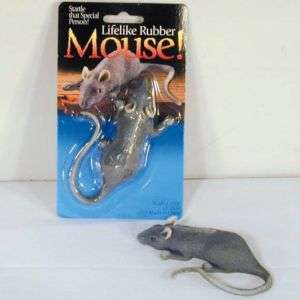REALISTIC RUBBER FAKE MOUSE animal trick mice PLAY rat  