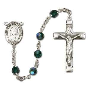  St. John Baptist de la Salle Emerald Rosary Jewelry