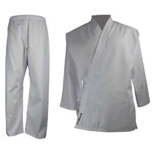  Cobra Karate Uniform White 8oz Medium Weight Sports 