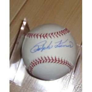  Ralph Kiner Autographed Ball   ONL CUBS +COA   Autographed 