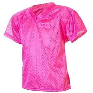  Neon Pink Mesh Football Jersey SMALL 