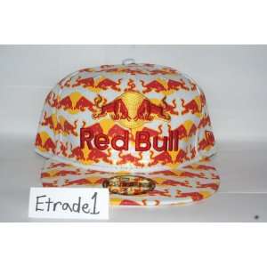   Logo All Over Red Bull New Era Fitted 59Fifty Hat 