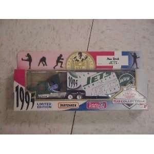  1995 New York Jets Matchbox Transporter Truck
