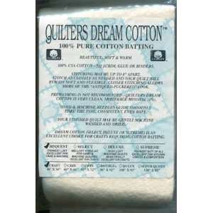  Quilters Dream Request Cotton Quilt Batting Natural Craft 