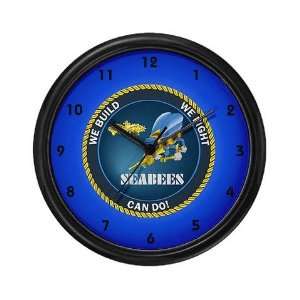  seabee clocks Military Wall Clock by 