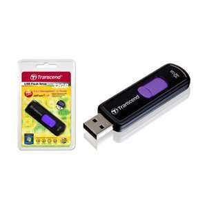  Transcend JetFlash 500 32 GB USB 2.0 Flash Drive   Purple 