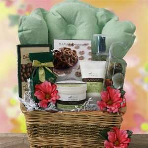 Green with Envy   Spa Gift Basket Grocery & Gourmet Food
