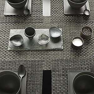 Kono Set of 4 Square Tablemats by Chilewich 