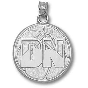 Denver Nuggets NBA Basketball 3/4 Pendant (Silver 