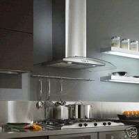   TRAT36SS, Designer Collection 36 Tratto Wall Mounted Hood Stainless